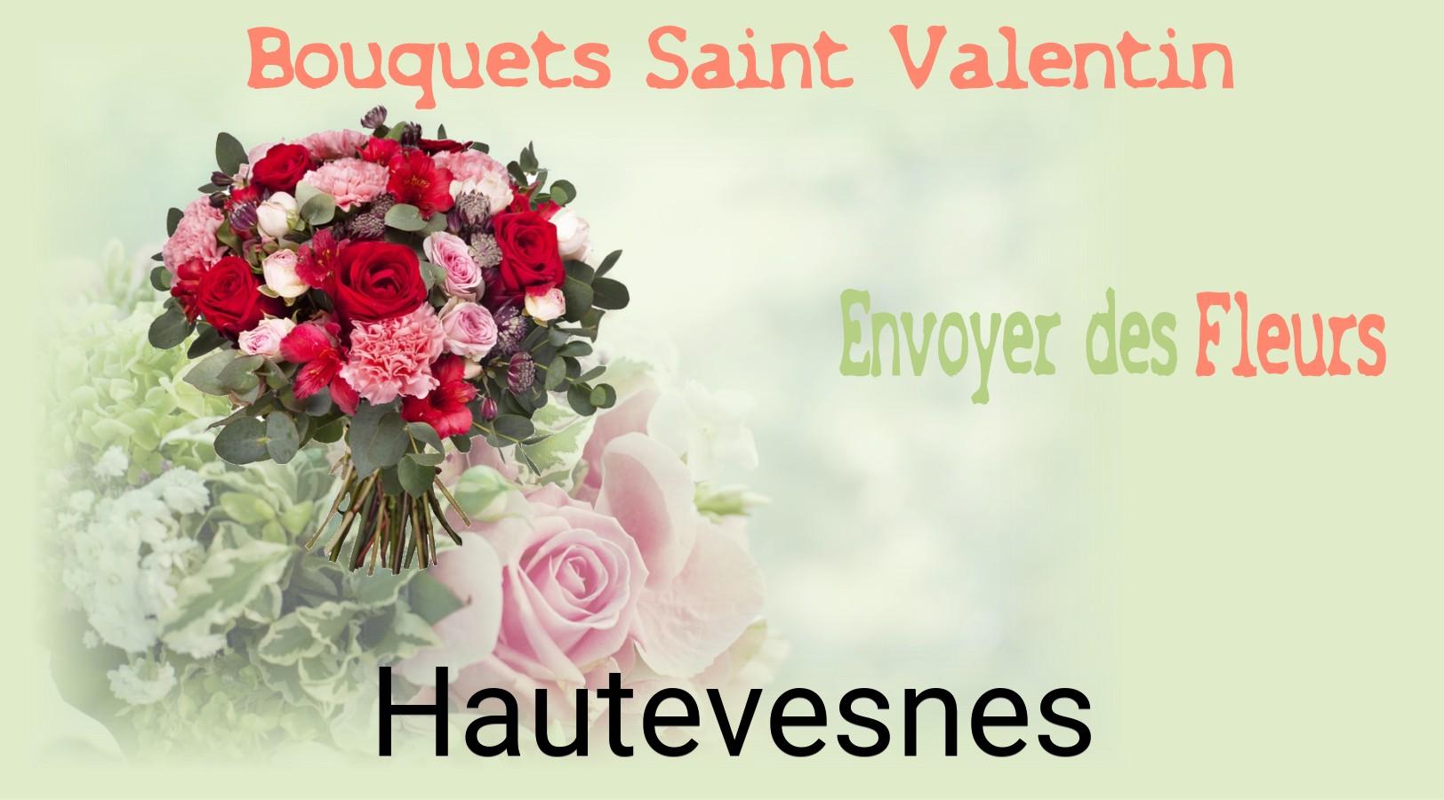 Roses de Saint-Valentin livrées à Hautevesnes